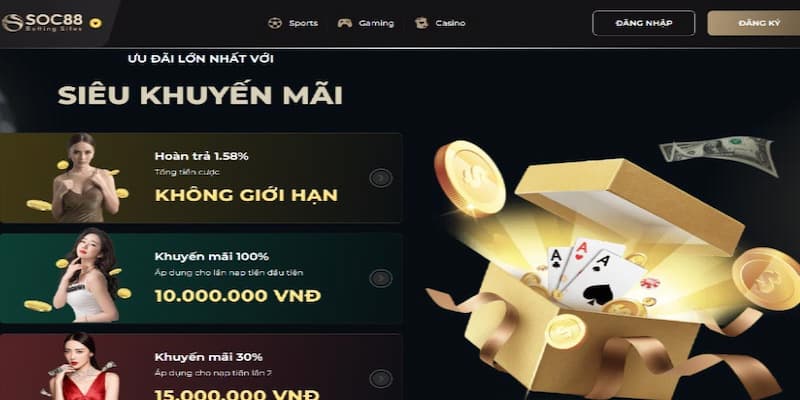 Đăng Nhập SOC88 Trải Nghiệm Các Trò Chơi Casino Đỉnh Cao